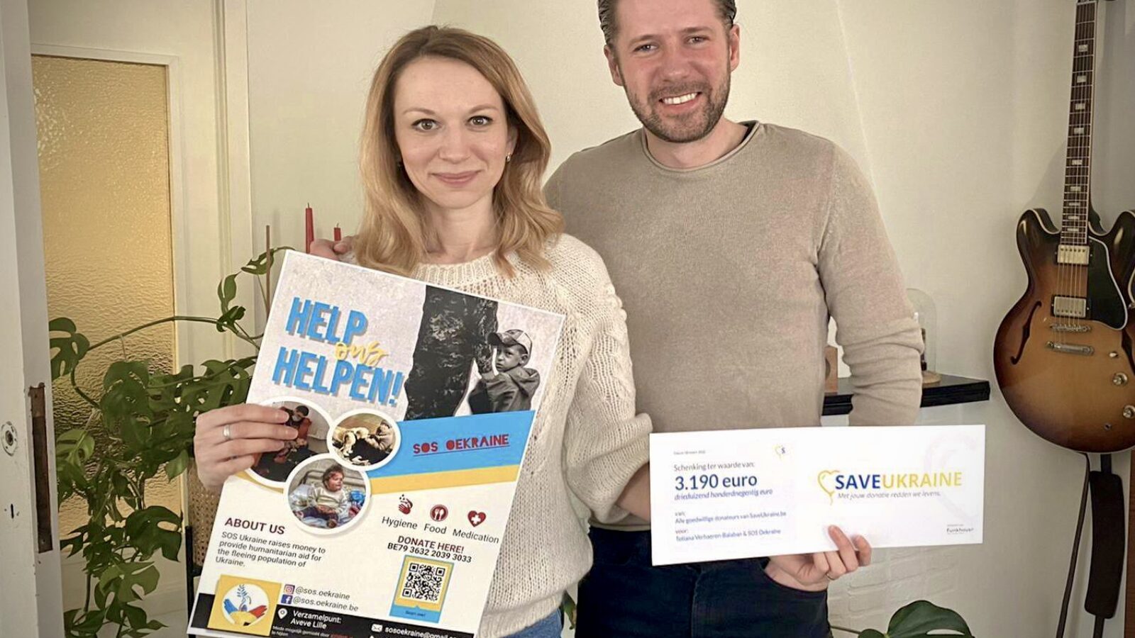 Funkhaus start donatie platform voor slachtoffers Oekraïne